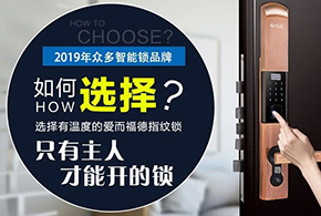 2019，讓自已生活變得幸福，您還缺一把智能鎖！